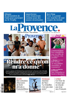 Cover of La Provence Salon-de-Provence / Pays salonais
