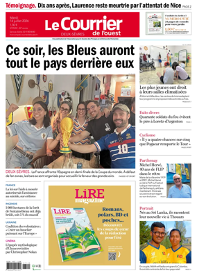 Cover of Le Courrier de l’Ouest (Deux-Sevres)