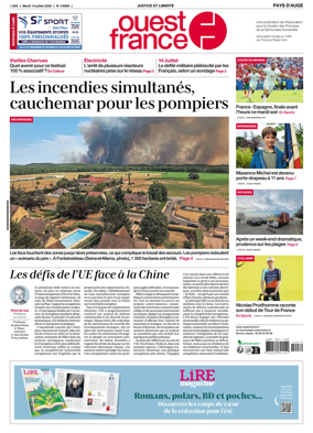 Cover of Ouest France (Pays d'Auge)