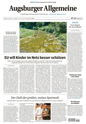 Cover of Augsburger Allgemeine (Ausgabe Stadt)