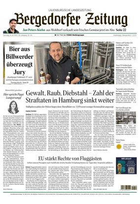 Cover of Bergedorfer Zeitung