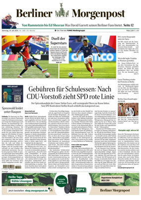 Cover of Berliner Morgenpost