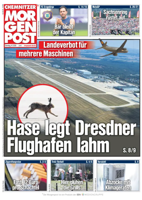 Cover of Chemnitzer Morgenpost