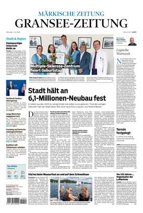 Cover of Gransee-Zeitung