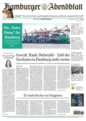 Cover of Hamburger Abendblatt (Hamburg)