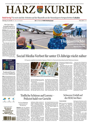 Cover of Harz Kurier