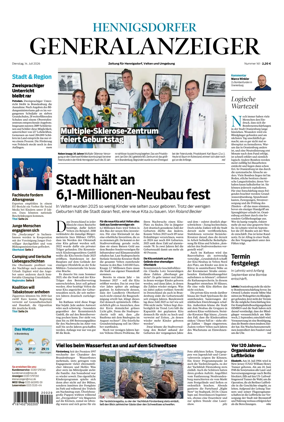 Cover of Hennigsdorfer Generalanzeiger