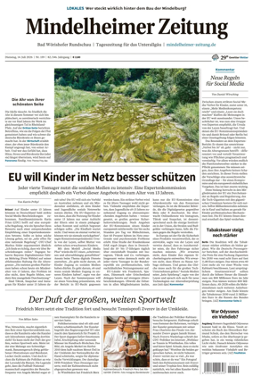 Cover of Mindelheimer Zeitung