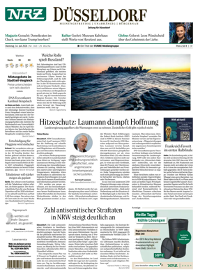 Cover of Neue Rhein Zeitung (Dusseldorf)