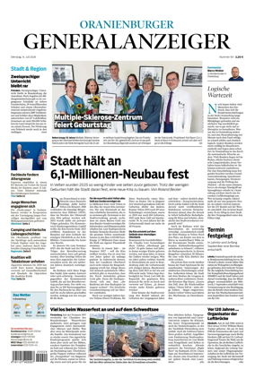 Cover of Oranienburger Generalanzeiger