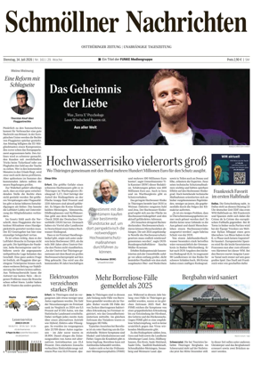 Cover of Ostthuringer Zeitung (Schmolln)