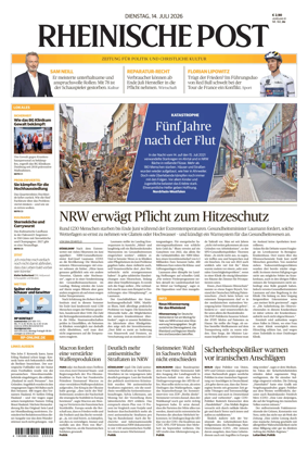 Cover of Rheinische Post Duisburg