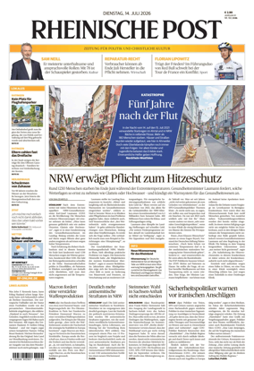 Cover of Rheinische Post Ratingen