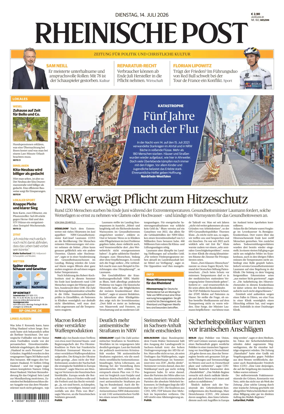 Cover of Rheinische Post - Wesel/Dinslaken