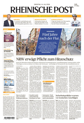 Cover of Rheinische Post - Xanten and Moers
