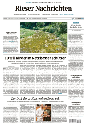 Cover of Rieser Nachrichten