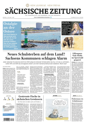 Cover of Sachsische Zeitung (Rodertal)