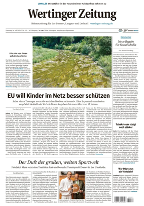 Cover of Wertinger Zeitung