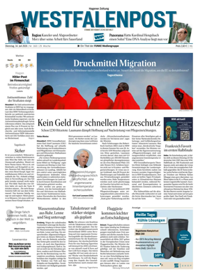 Cover of Westfalenpost (Hagen Hohenlimburg)