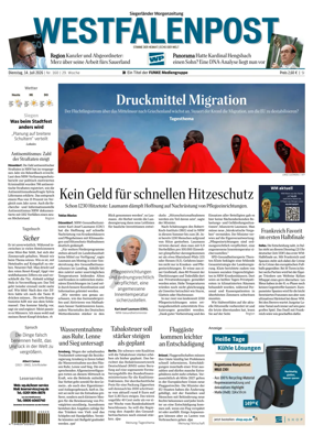 Cover of Westfalenpost (Siegen)