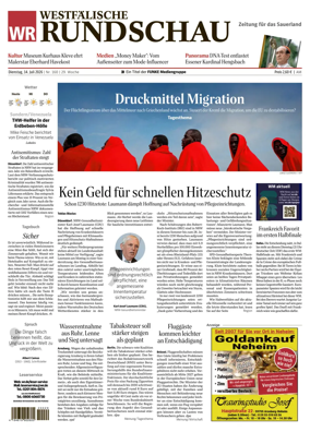 Cover of Westfalische Rundschau (Arnsberg)