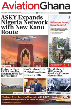Cover of Aviation Ghana