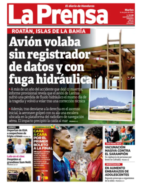 Cover of Diario La Prensa