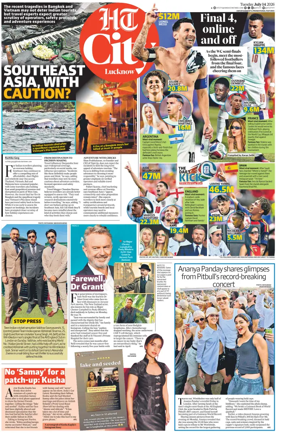 Cover of Hindustan Times (Lucknow) - Live