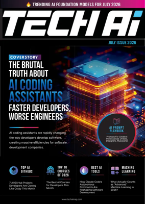 Cover of Tech AI Magazine