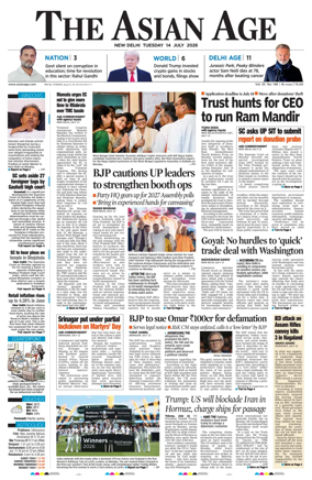 Cover of The Asian Age