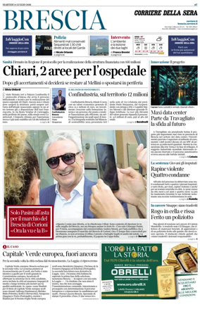 Cover of Corriere della Sera (Brescia)