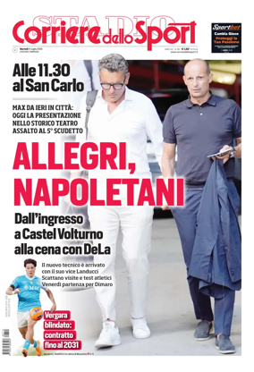 Cover of Corriere dello Sport (Campania)