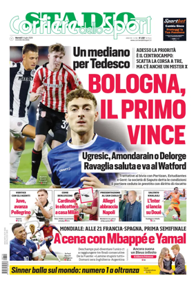 Cover of Corriere dello Sport Stadio (Bologna)