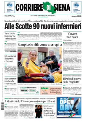 Cover of Corriere di Siena