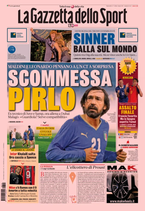 Cover of La Gazzetta dello Sport - Milano