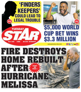 Cover of The Star (Jamaica)