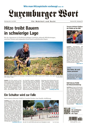 Cover of Luxemburger Wort