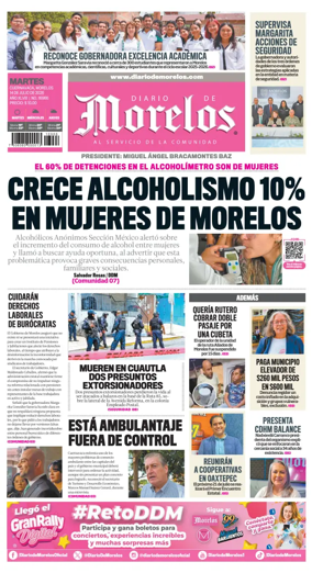 Cover of Diario de Morelos