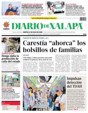 Cover of Diario de Xalapa