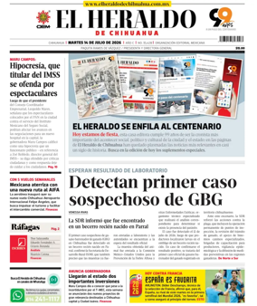 Cover of El Heraldo de Chihuahua