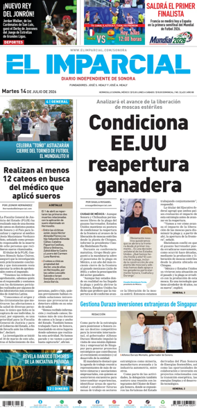Cover of El Imparcial