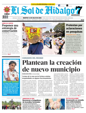 Cover of El Sol de Hidalgo