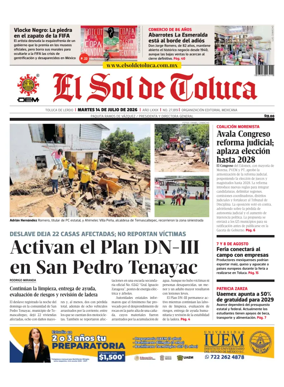 Cover of El Sol de Toluca