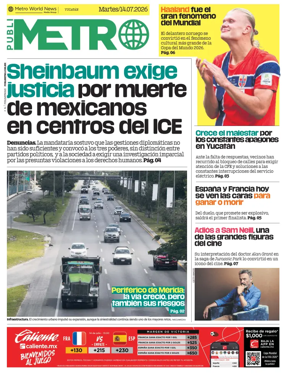 Cover of Publimetro Merida