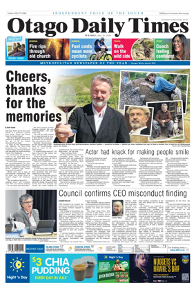 Cover of Otago Daily Times