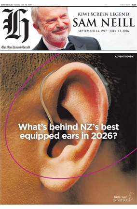 Cover of The New Zealand Herald