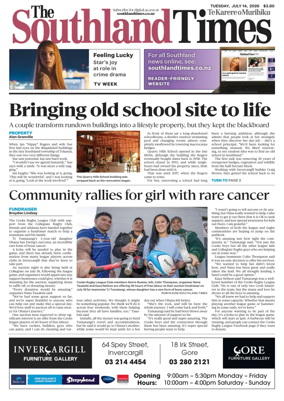 Cover of The Southland Times