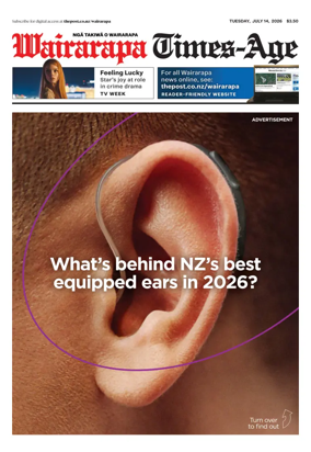 Cover of Wairarapa Times-Age (NZ)