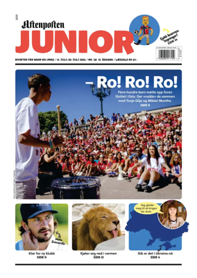 Cover of Aftenposten Junior