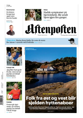 Cover of Aftenposten